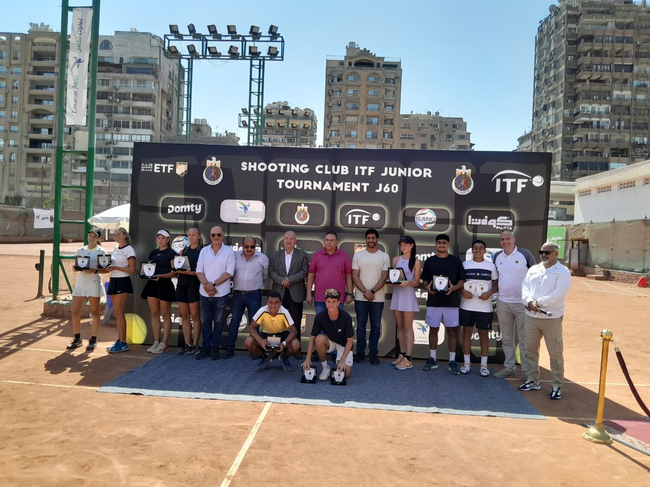 ختام فعاليات بطولة الصيد الدولية للتنس ITF J60